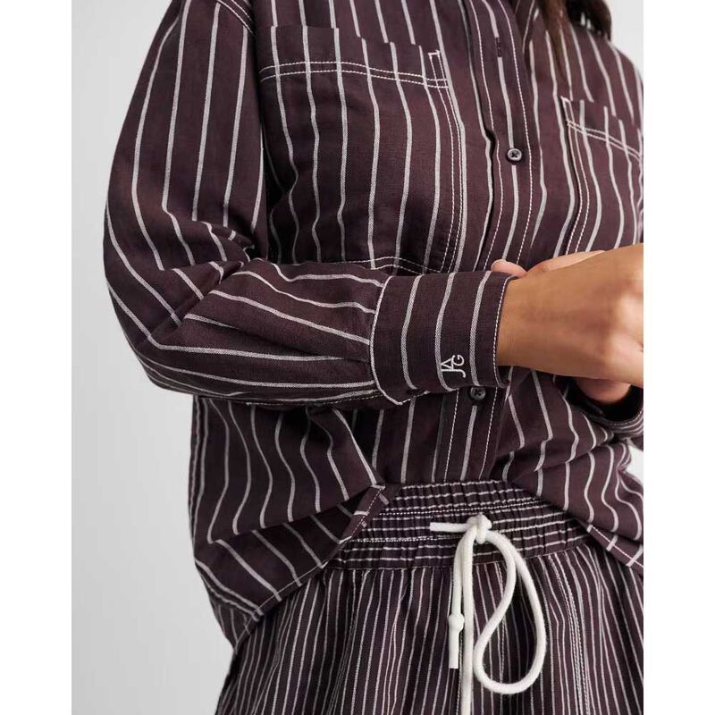 JAG Winona Stripe Ls Shirt image number 6